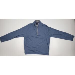 Johnnie-O Sully Performance Pullover Sweater‎ Golf Mens XXL 2XL Blue JMKO1460